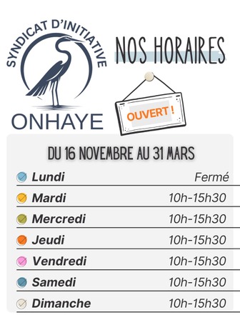 Horaire hiver